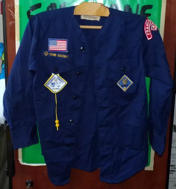 Chemise Pour Enfant Scout Americain , Dimension Voir Photos  ,  Etat Neuf Avec E