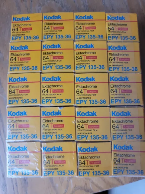 KODAK EKTACHROME 64T EPY 135-36 SEALED BOXES EXP 7/2005 Two Boxes Left (single)