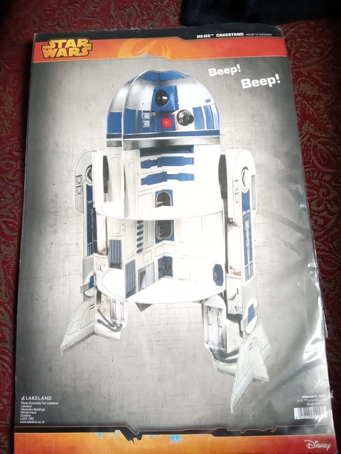 LAKELAND DISNEY STAR Wars R2-D2 Cardboard Cupcake Stand £10.00 ...