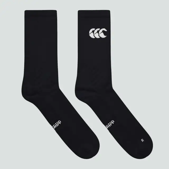 Canterbury Canterbury Mid Calf Grip Socks - Black - Adults