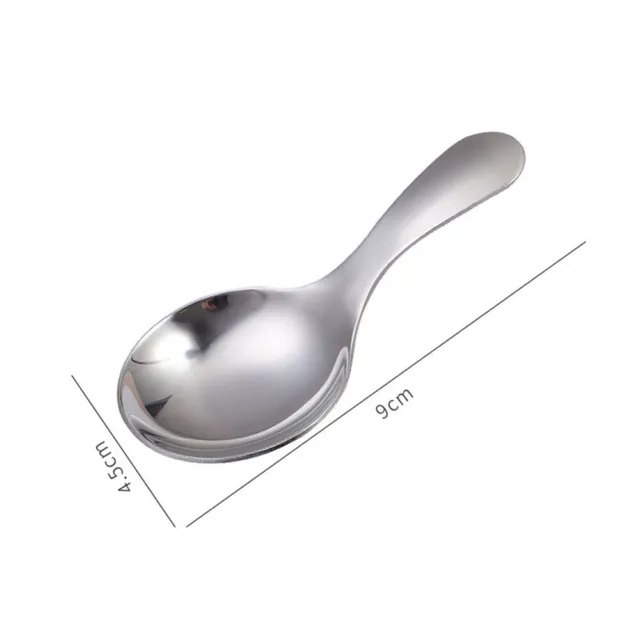 1~3x Spoon Short Handle Sugar Salt Spice Spoon Tea Coffee Scoop For Home Kitchen