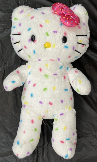 BUILD A BEAR Hello Kitty 40th Anniversary White Confetti Sprinkles