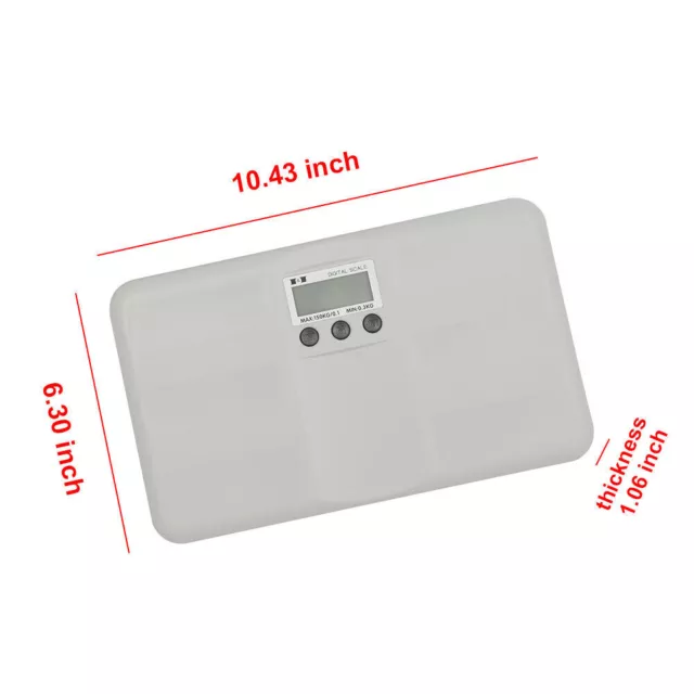 mini 0.3-150KG LCD Digital Pet Scale Especially for Kitten Puppy& Pet Max 150kg 3