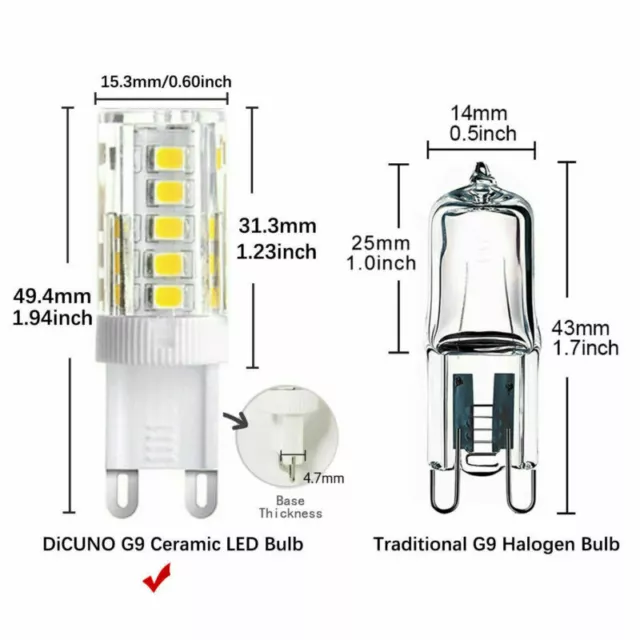 SMD5730 E27 E14 B22 G9 LED Maïs Ampoule 5W 8W 15W 20W 25W Blanc Chaud/Froid 220V 3