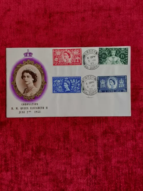 1953 Great Britain Queen Elizabeth Coronation First Day Cover