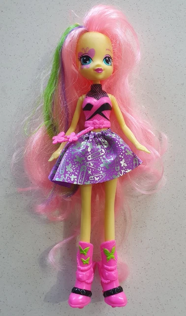 MY LITTLE PONY G4 Equestria Girls Fluttershy Rainbow Rocks Doll - Cute ...