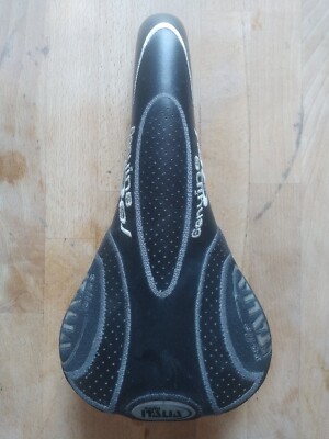 Selle Italia SL Pour Colnago - Selle Vélo Blanche Confort - Occasion Avec Traces D'Usage