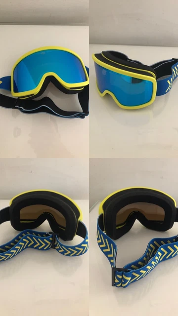 MASCHERA SCI OCCHIALI DA SCI MONTAGNA SNOWBOARD NUOVA mascherina da sci neve