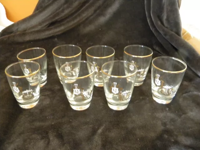 Vintage Hall 5 oz Pharmacy/Medical Glassware Juice/EXCELLENT CONDITION/Set of 8