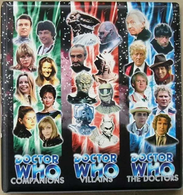 Dr Doctor Who Trilogy Trading Card Binder from Strictly Ink 2