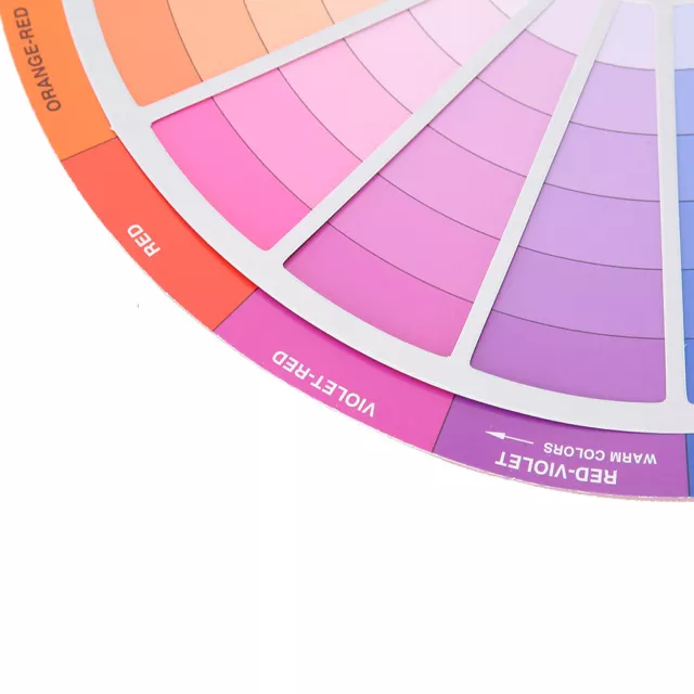 2pcs Color Wheel Color Mix Guide Tattoo Pigment Chart Supplies Für Farbe