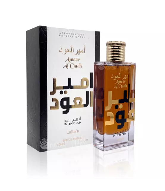 Ameer Al Oudh Intense Oud by Lattafa 100ml EDP Spray - Sealed Box New Fragrance