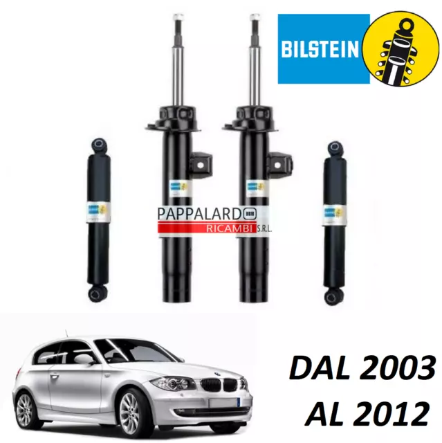 AMMORTIZZATORI ANTERIORI + POSTERIORI BILSTEIN BMW SERIE 1 E81 E87 118 116 120 d