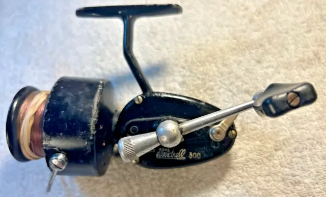 Fixed Spool Spinning Reel GARCIA MITCHELL 300 Open Face Vintage
