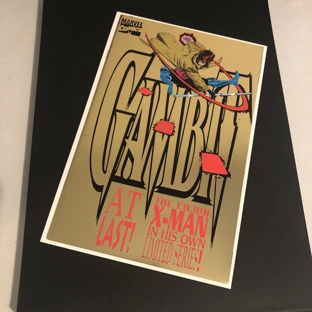 Gambit #1 Gold On Gold Embossed Foil Variant 1993