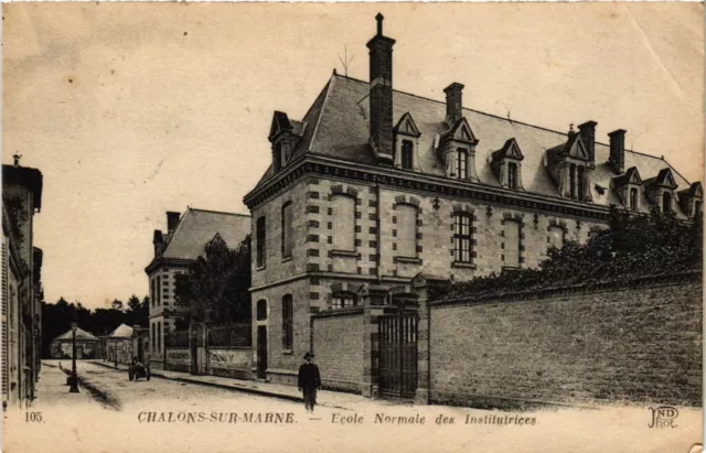 CPA CHALONS-sur-MARNE - École Normale des Institutrices (741996)