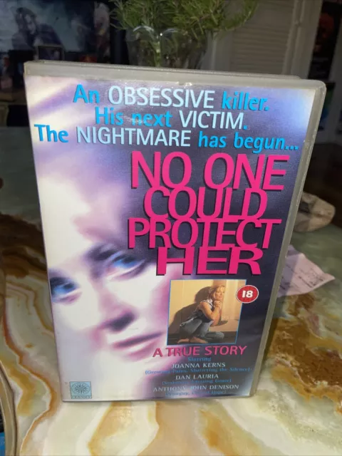 No One Could Protect Her Vhs Video Ex Rental Big Box Starring Dan Lauria