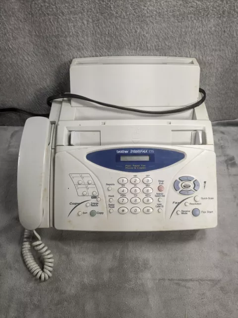 Brother Intellifax 775 Fax Machine Phone Copier Plain Paper  775c