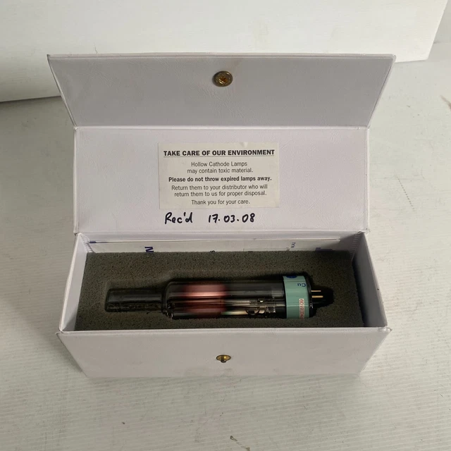 Photron hollow cathode lamp p814 Copper Cu Wavelength 324.8