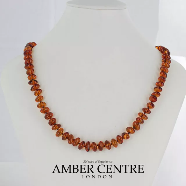 German Healing Power Genuine Natural Baltic Amber Necklace A0305 RRP£100!!!