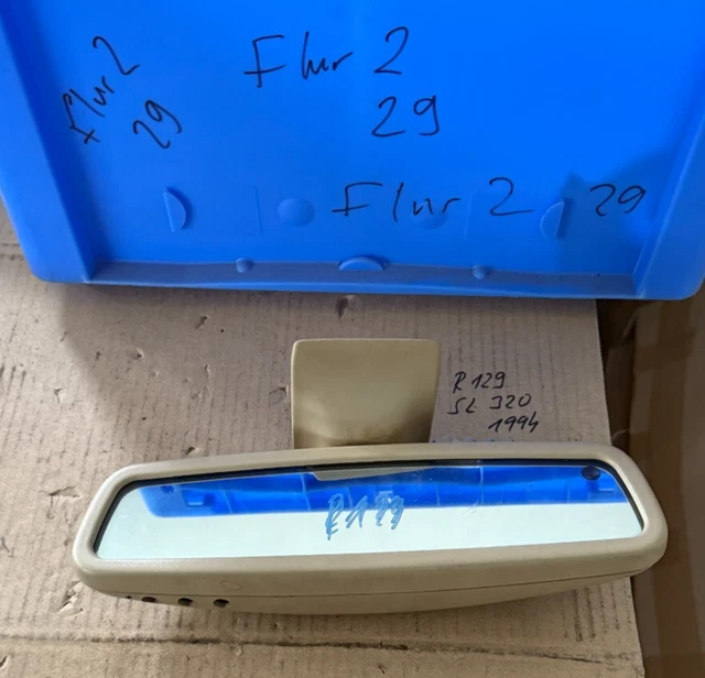 ASG Technik Innenspiegel Glas Für Mercedes SL R-129 - Ersatz Spiegelglas