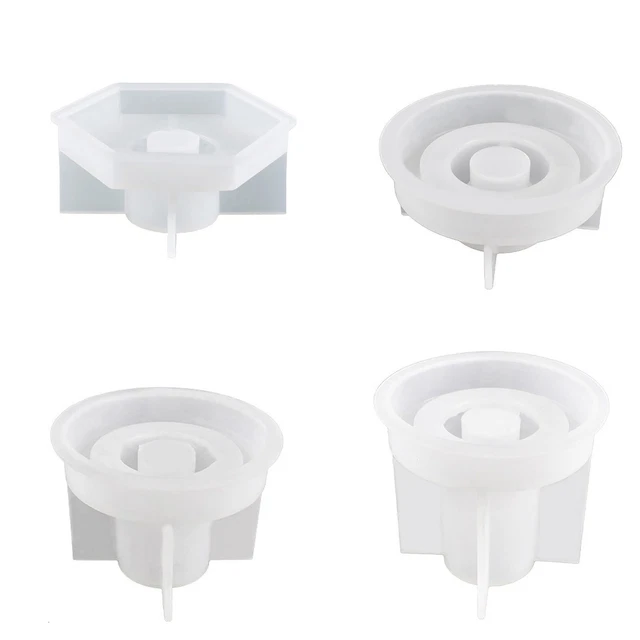 Chandelier Moule Coulée Moule Résine Plâtre Résine Rond Silicone Moule