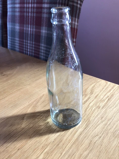 Vintage Robertson Fruit Products Ltd. Glass Bottle - Smaller Size