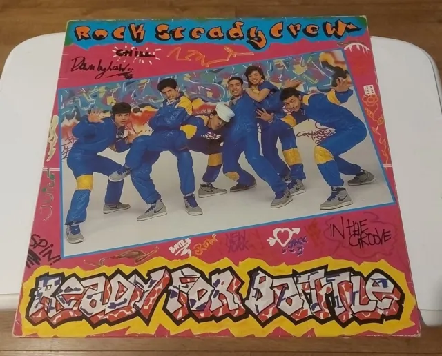 Rock Steady Crew  Ready For Battle  Hip Hop  Lp Uk Charisma 1984