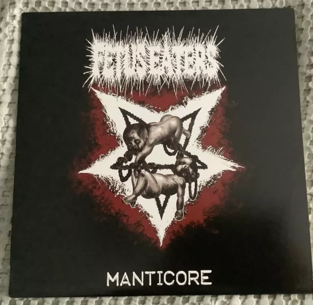 FETUS EATERS "Manticore" LP regurgitate,nasum,warsore,t.f.d.,agathocles,necrony