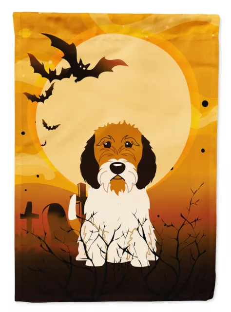 Halloween Petit Basset Griffon Veenden Flag Garden Size BB4345GF