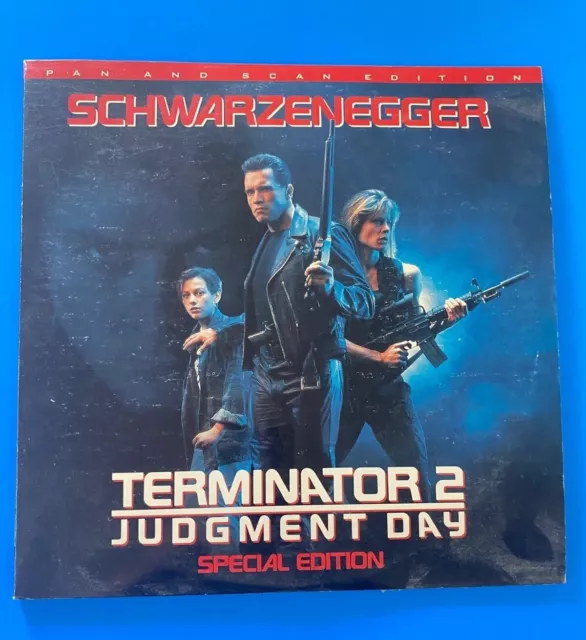 Terminator 2: Judgment Day Laserdisc Movie Pan And scan Special Edition 1993