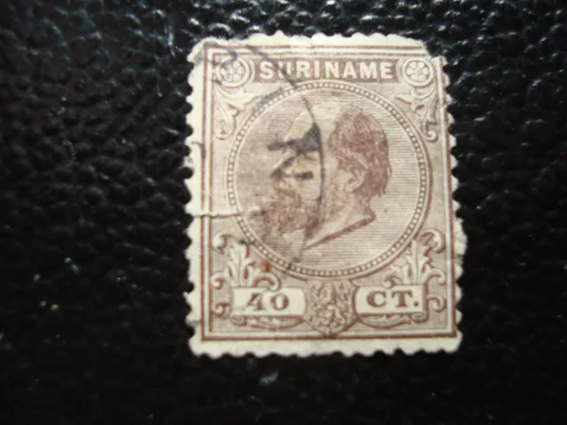 PAYS-BAS - timbre yvert et tellier n° 12 obl (2eme choix coupure) (A6) stamp