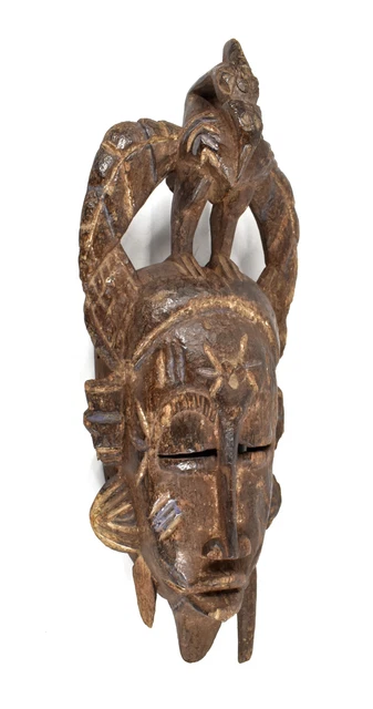 Senufo Kpelie Mask Cote D'Ivoire African Art