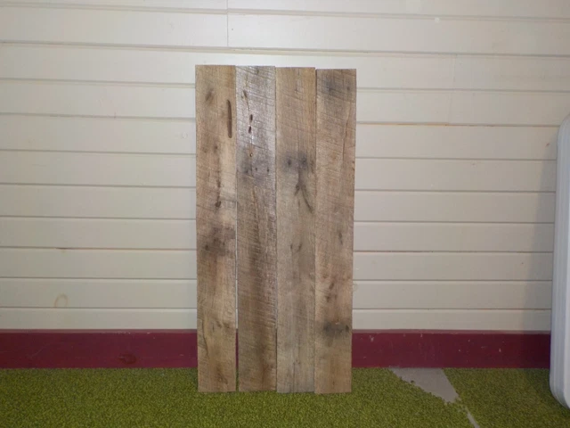 Reclaimed Weathered Wood Old Barn Board Wood Lumber Rustic Decor Crafts #3 2