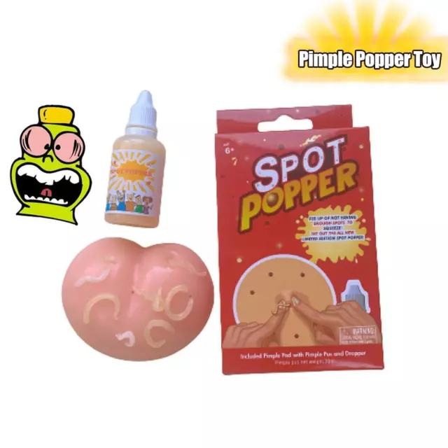 Pimple Toys Squeeze Acne Stress Relief_Popper Remover Stop Toys W6E3