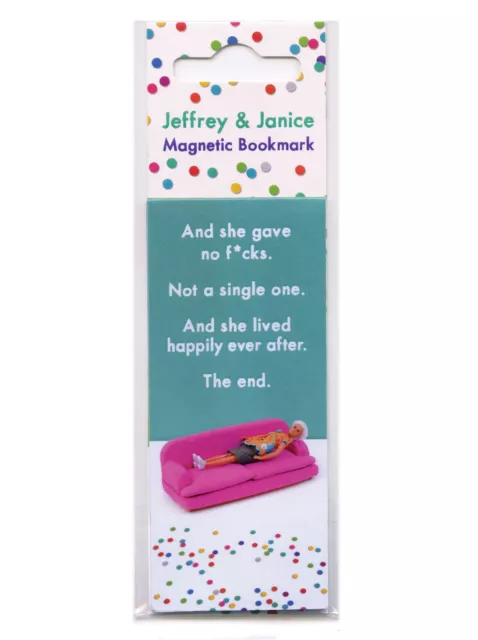 Bold & Bright Gifts Funny Hilarious Magnetic Bookmark Novelty Cheap Present