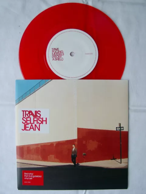 TRAVIS - Selfish Jean - Part 2 7"  -   ISOM 123S2	   -   2007	UK - Red Vinyl