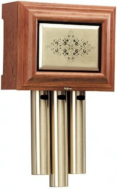LA305WL Doorbell Kit, Traditional Musical Wired Door Chime for Home, 4.25" X 10"