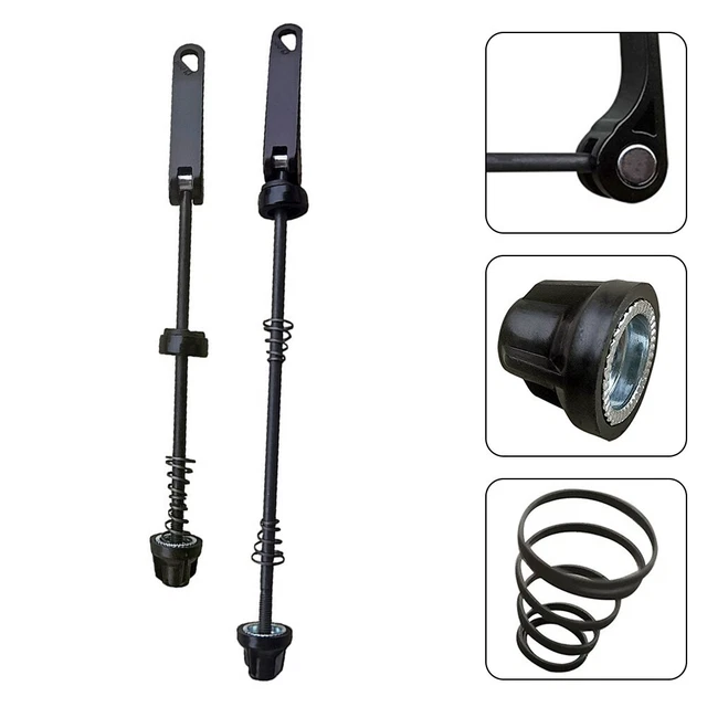 Adattatore Asse Bicicletta Per Rimorchio: Universale Per Sgancio Rapido E Asse Passante, Compatibile Thule E Qeridoo
