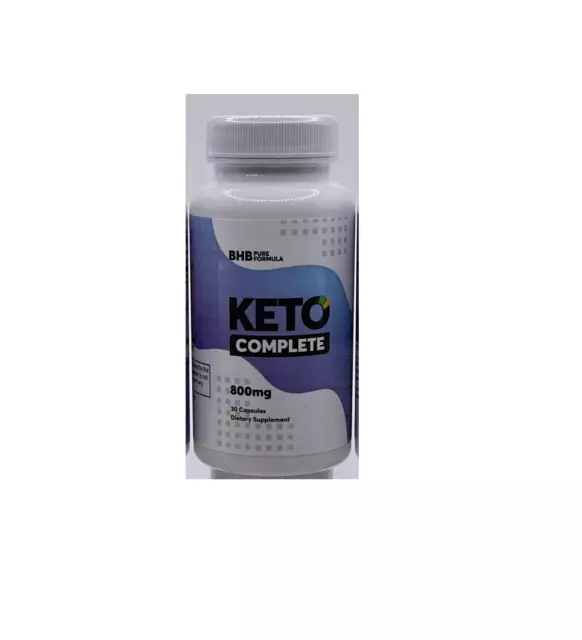 Keto Complete Diet Pills 800 mg BHB Fat Burner Perte de poids (1 bouteille,... 2