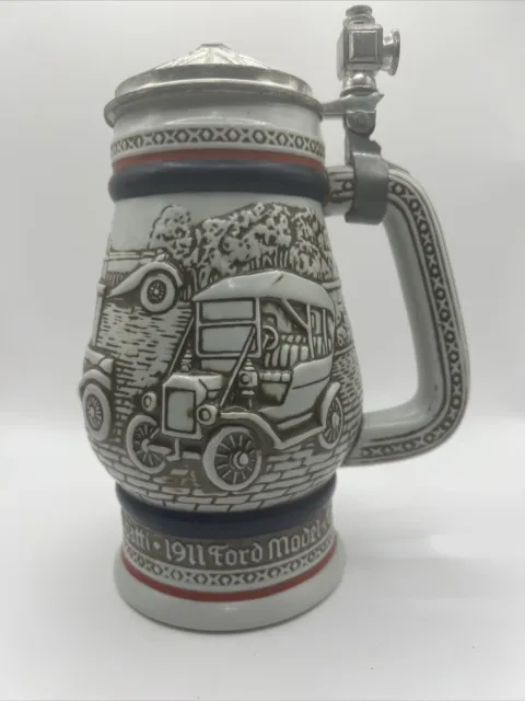 Vintage 1979 Ceramic Beer Stein Mug Limited - Handcrafted in Brazil - Avon