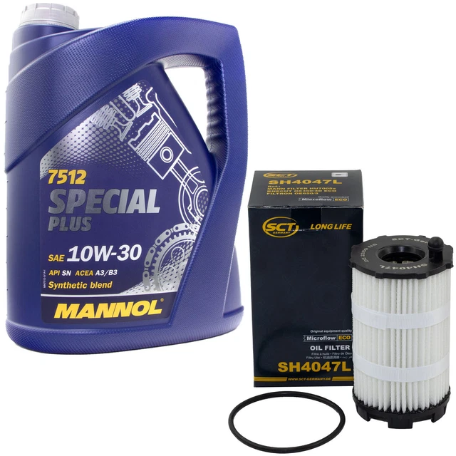 Kit Huile Moteur 5W-30 + Filtre SH4771P Pour VW Passat 2.0 TDI – 5 Litres