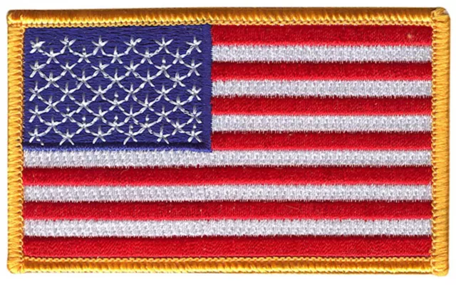 Us Flag Patch - Made In The Usa!!