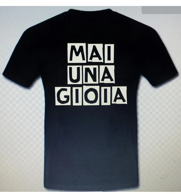 MAI UNA GIOIA T-Shirt-MAGLIA-maglietta-FELPA UOMO FUNNY DIVERTENTE
