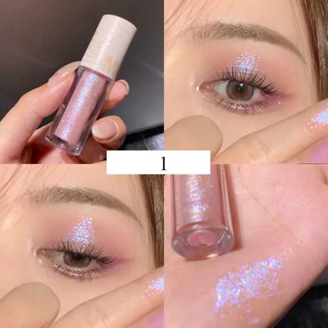 5 colors Eyeshadow Liquid Waterproof Glitter Eyeliner Shimmer Makeup Cosmetics