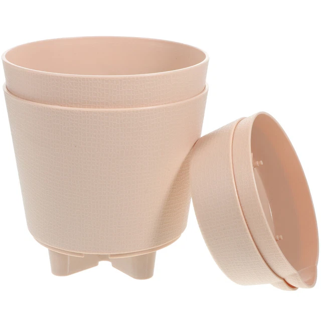 Vasi Da Fiori Moderni Da 7 Cm, In Plastica, Con Fori Di Drenaggio - Foto 13