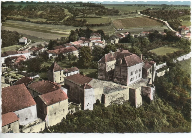 JAULNY - Meurthe & Moselle - CPA 54 - vue aerienne - carte des années 1960