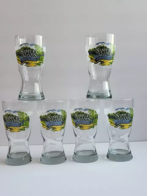 6 SAMUEL ADAMS Alpine Spring Created for the Season PINT BEER GLASSES 16 oz