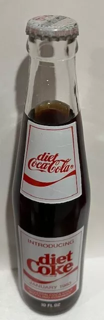 Vintage 1983 Houston Introducing Diet Coke 10 oz Bottle 3
