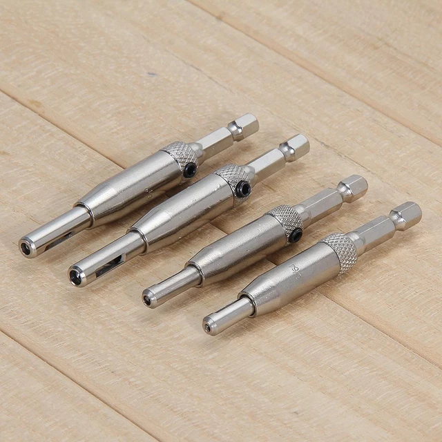 8Pcs HSS Self Centering Hinge Drill Bit Set for Hinges Drawer Guides 2